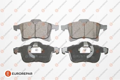 Колодки тормозные OPEL ASTRA G/H/ZAFIRA A передние EUROREPAR 1617263980