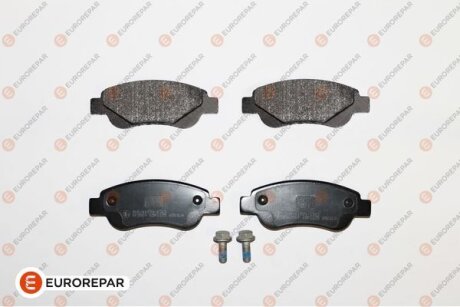 Колодки тормозные CITROEN C1/PEUGEOT 107/TOYOTA AYGO 1.0/1.4D 05- передние EUROREPAR 1617264880