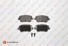NISSAN гальмівні колодки передн. Micra 03- EUROREPAR 1617266380 (фото 1)