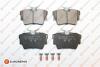 Колодки тормозные NISSAN PRIMASTAR/OPEL VIVARO/RENAULT TRAFIC зад. SemiMetallic EUROREPAR 1617269080 (фото 1)