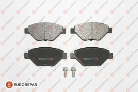 Колодки гальмівні дискові (комплект 4 шт) EUROREPAR 1617269980