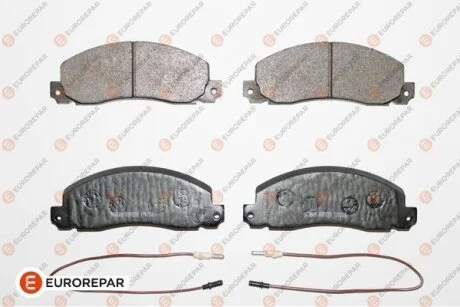 Гальмівні колодки перед. RENAULT Trafic 1,4-2,5D OPEL Arena 1,9/2,5D EUROREPAR 1617273480