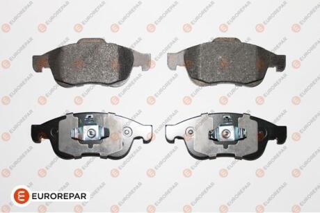 Колодки тормозные RENAULT DUSTER 10-/FLUENCE 10-/MEGANE III 08- передние EUROREPAR 1617274080