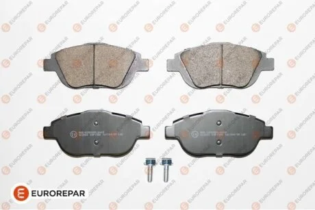 Колодки тормозные CITROEN C3 1.6 09-/DS3 1.6 10- передние EUROREPAR 1617275680