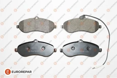 Колодки тормозные CITROEN JUMPY/FIAT SCUDO/PEUGEOT EXPERT 07- передние EUROREPAR 1617279580