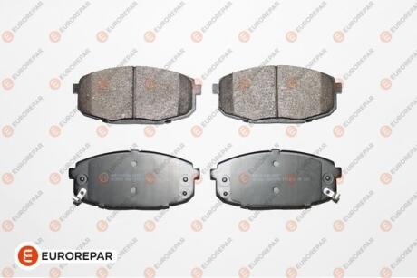 HYUNDAI гальмів.колодки передн. I30 07- KIA Ceed, Carens 02- EUROREPAR 1617285280