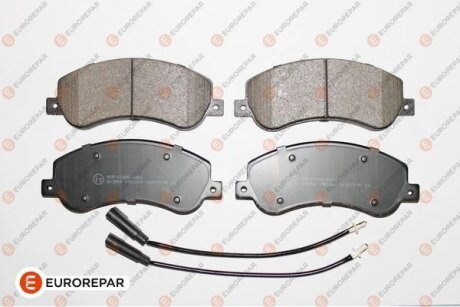 Колодки тормозные FORD TRANSIT 330/350 06-/VW AMAROK 10- передние с датчиком EUROREPAR 1617286380