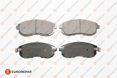 Колодки тормозные NISSAN JUKE/MAXIMA/TEANA/TIIDA/SUZUKI SX4 перед. с инд.износа EUROREPAR 1617287380