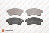 Колодки тормозные CHEVROLET CRUZE/OPEL ASTRA J 15" 10- передние EUROREPAR 1617287480 (фото 1)