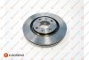 Диск тормозной CITROEN BERLINGO/PEUGEOT PARTNER 96- передний EUROREPAR 1618859780 (фото 1)