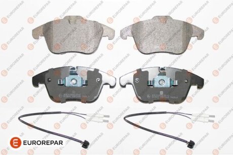 Колодки тормозные CITROEN C5 1.6-2.0 08- передние EUROREPAR 1619790280