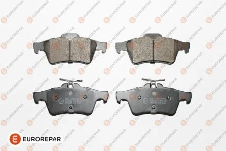 Колодки тормозные FORD FOCUS II/III/MAZDA 3/OPEL VECTRA C/VOLVO S40 задние EUROREPAR 1619790380