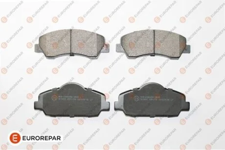 Передні гальмівні колодки CITROEN C4 CACTUS, C-ELYSEE PEUGEOT 301, 308 II 1.2-2.0D 11.12 EUROREPAR 1619790580