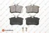 Колодки тормозные AUDI 96-/CITROEN 99-/RENAULT 98-/PEUGEOT 00-/VW 95- задние EUROREPAR 1619790680 (фото 1)