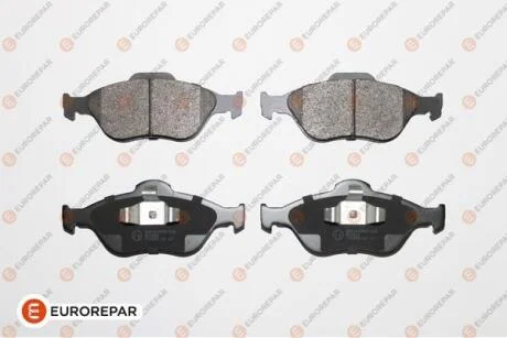 FORD гальмівні колодки передн. Fiesta, Fusion 02- EUROREPAR 1623052880