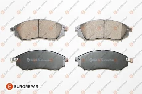 Колодки тормозные NISSAN MURANO/PATHFINDER/QASHQAI/RENAULT KOLEOS передние EUROREPAR 1623055380