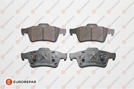 FORD гальмівні колодки диск. задн. Focus II, Mazda 3, Vectra C, Citroen C5 III 08-, Peugeot, Renault EUROREPAR 1623061480