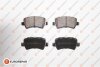 Колодки тормозные FORD GALAXY/S-MAX/VOLVO S80/V70/XC60/XC70 07- задние EUROREPAR 1623062980 (фото 1)