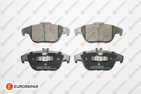 DB гальмівні колодки задн. W204 07- EUROREPAR 1623063380