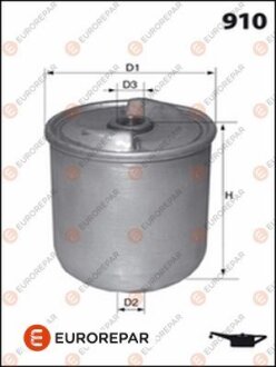 Фильтр масляный FORD TRANSIT 2.0 TDCI/LAND ROVER DEFENDER 2.5 TD EUROREPAR 1637765780