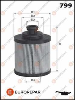 Фильтр масляный OPEL ASTRA/INSIGNIA/ZAFIRA 08- EUROREPAR 1637766080