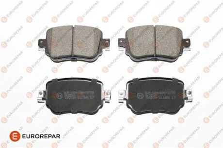 КОЛОДКИ ГАЛЬМІВНІ ЗАДНІ EUROREPAR 1639376780