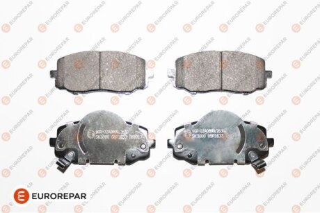 8708309198 КОЛОДКИ ГАЛЬМІВНІ ПЕРЕДНІ EUROREPAR 1675995380