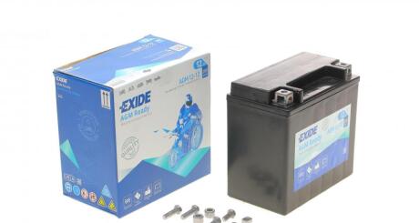 Акумулятор 12Ah 200A EXIDE AGM12-12