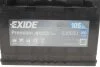 АКБ 6СТ-105 R+ (пт850) (необслуг) (315х175х205) Premium EXIDE EA1050 (фото 2)