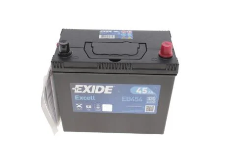 Аккумулятор 45Ah-12v EXCELL(234х127х220),R,EN330 Азія EXIDE EB454