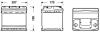 Аккумулятор 44Ah-12v CLASSIC(207х175х190),R,EN360 EXIDE EC440 (фото 4)