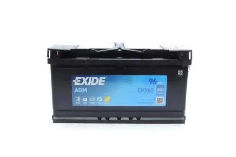 Стартерна батарея (акумулятор) EXIDE EK960
