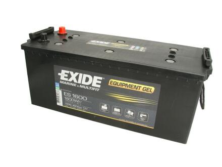 Акумулятор 140Аh(1600wh)-12v GEL (513х223х223), полярність зворотня (3),EN900 гелевий EXIDE ES1600