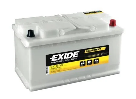 Акумулятор тяговий EQUIPMENT 12V 100AH 800A R[+] 350*175*190 EXIDE ET650