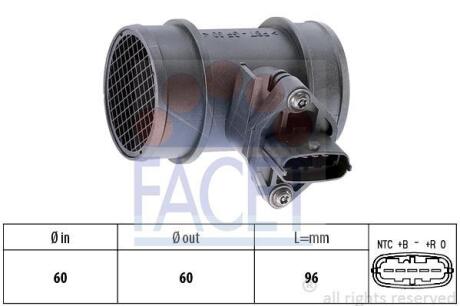 Сенсор FACET 10.1038