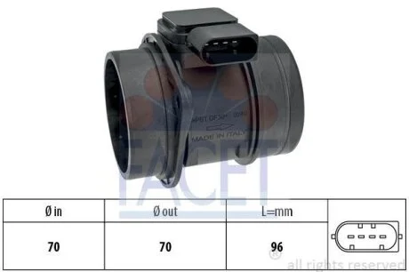 Витратомір повітря FACET 10.1358