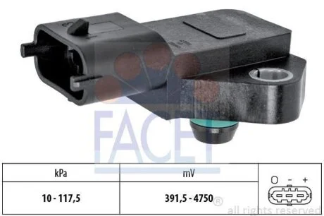 Датчик давления воздуха FACET 10.3135