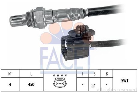 Кисневий датчик FACET 10.8117