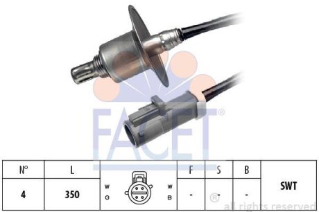 Кисневий датчик FACET 10.8149