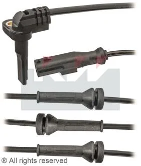 Датчик ABS Dacia DUSTER/Renault FLUENCE, MEGANE III, SCENIC III 08- перед Л/Пр FACET 21.0102