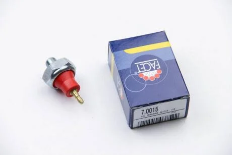 Датчик тиску оливи (0,4bar/1 конт./червоний) Opel Combo/Honda Civic 1.4-3.5 85- (R1/8x28) FACET 7.0015