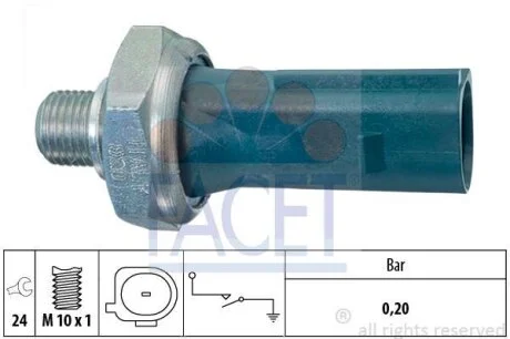 Гідравлічний вимикач FACET 70219