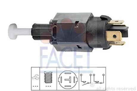 Вимикач стоп-сигналу FACET 7.1065