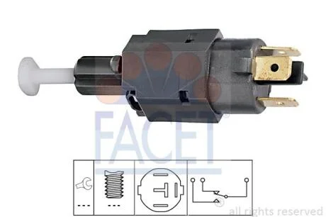Датчик стоп-сигналу Opel Astra f classic 1.4 i (98-05) FACET 7.1082