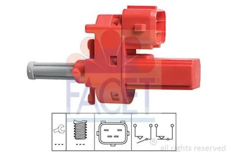 Датчик стоп-сигналу Focus 98-04/Transit 00-14 FACET 7.1140