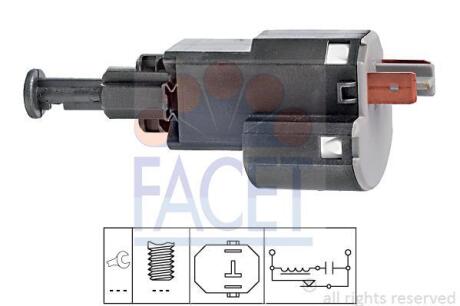 Датчик стоп-сигналу Opel Astra/Vectra (95-) FACET 7.1155