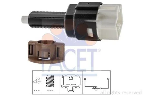 Датчик стоп-сигналу CIVIC VII Hatchback (EU, EP, EV) 1.4 iS (EP1) 1999.03->2006. FACET 7.1178