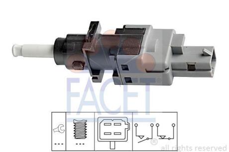 Датчик стоп-сигналу Citroen Jumper / Fiat Ducato / Peugeot Boxer (94-) (7.1196) FACET 71196