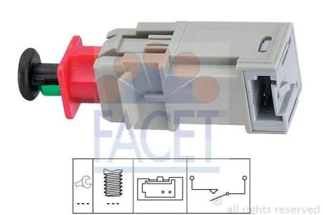 Вимикач стоп-сигналу FACET 7.1207