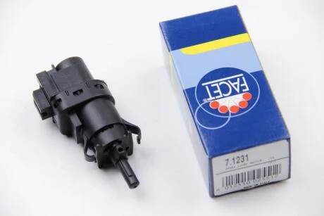 Вимикач світла гальма VOLVO C30, C70 II, S40 II, S60 II, S80 II, V50, V60 I, V70 III, XC60 I, XC70 II FORD B-MAX, C-MAX, ECOSPORT, FIESTA, FIESTA V, FIESTA VI, FOCUS C-MAX, FOCUS II 06.01-(Tempomat) FACET 7.1231
